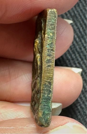 🙏เหรียญหล่อหลังยันต์ เนื้อทองผสม ไม่ทราบที่🙏เหรียญกลีบบัว เนื้อชินตะกั่ว ไม่ทราบที่ องค์ละ1250 รูปที่ 7