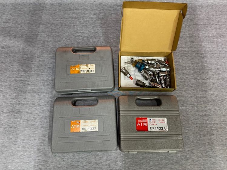 ขายด่วน ปืนแม็กลม3ตัว พร้อมอะไหล่ราคา 800บาท MAX2ตัว ATM1ตัว รูปที่ 3