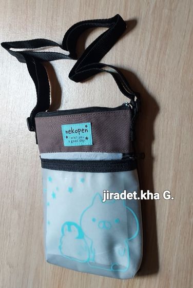 กระเป๋าแบบสะพาย nekopen ขนาดเพียง 20×14cm. สายกระเป๋าปรับระดับได้ สินค้าคัดมาจากคลังสินค้าญี่ปุ่น รูปที่ 4