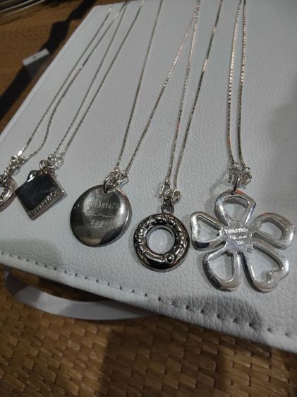 เงิน สร้อยคอและจี้ สร้อยคอสั้น Tiffany and Co.