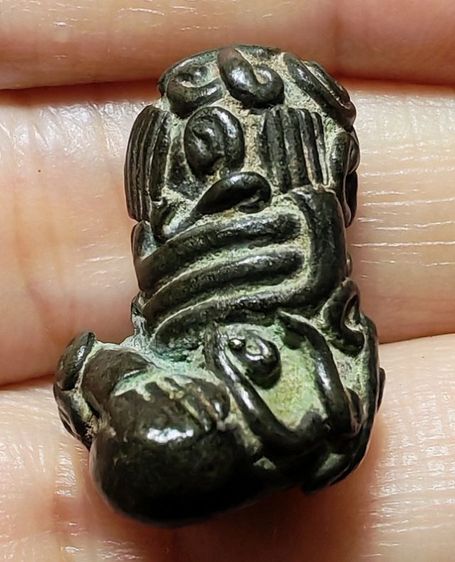 🚩พระปิดตา หลวงพ่อทับวัดทอง เนื้อสำริด🚩 รูปที่ 3