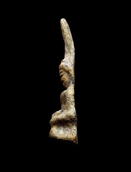 พระท่ากระดาน เนื้อชินตะกั่วสนิมแดง รูปที่ 4