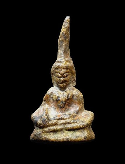 พระท่ากระดาน เนื้อชินตะกั่วสนิมแดง