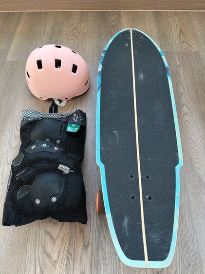 สเก็ตบอร์ด oxelo พร้อม เครื่องป้องกัน รูปที่ 2