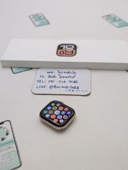 ขาย เทิร์น Apple Watch Series 10 46 mm Gps Rose Gold ศูนย์ไทย สภาพสวย อุปกรณ์ครบยกกล่อง ประกันเหลือ สุขภาพแบต 100 เพียง 7,290 บาท ครับ รูปที่ 4