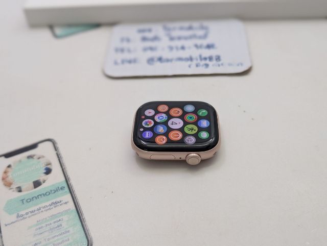ขาย เทิร์น Apple Watch Series 10 46 mm Gps Rose Gold ศูนย์ไทย สภาพสวย อุปกรณ์ครบยกกล่อง ประกันเหลือ สุขภาพแบต 100 เพียง 7,290 บาท ครับ รูปที่ 6