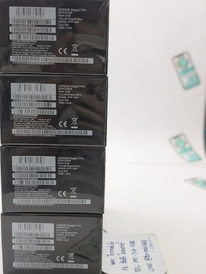 ขาย เทิร์น Honor Magic 7 Pro สี Blue ศูนย์ไทย ของใหม่มือ 1 อุปกรณ์แท้ครบยกกล่อง เพียง 18,990 บาท เท่านั้น ครับ  รูปที่ 2
