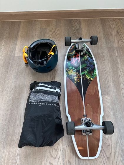 สเก็ตบอร์ด oxelo พร้อม เครื่องป้องกัน