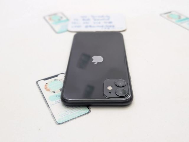 ขาย เทิร์น iPhone 11 Black 64 Gb ศูนย์ไทย สภาพสวย อุปกรณ์ครบยกกล่อง สุขภาพแบต 100 ถูกๆ เพียง 5,290 บาท ครับ  รูปที่ 7