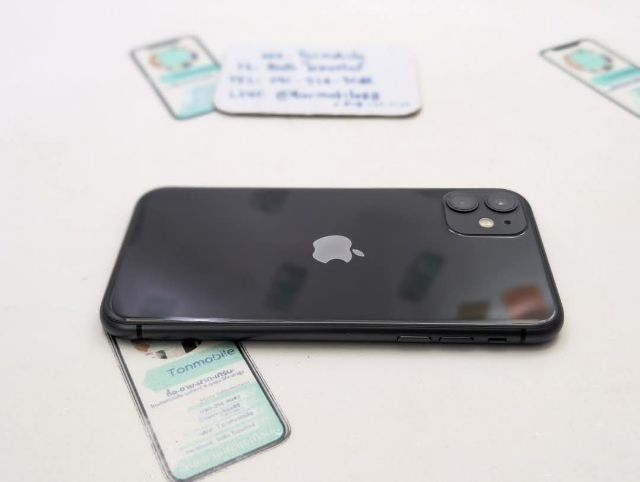 ขาย เทิร์น iPhone 11 Black 64 Gb ศูนย์ไทย สภาพสวย อุปกรณ์ครบยกกล่อง สุขภาพแบต 100 ถูกๆ เพียง 5,290 บาท ครับ  รูปที่ 6
