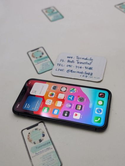 ขาย เทิร์น iPhone 11 Black 64 Gb ศูนย์ไทย สภาพสวย อุปกรณ์ครบยกกล่อง สุขภาพแบต 100 ถูกๆ เพียง 5,290 บาท ครับ  รูปที่ 4
