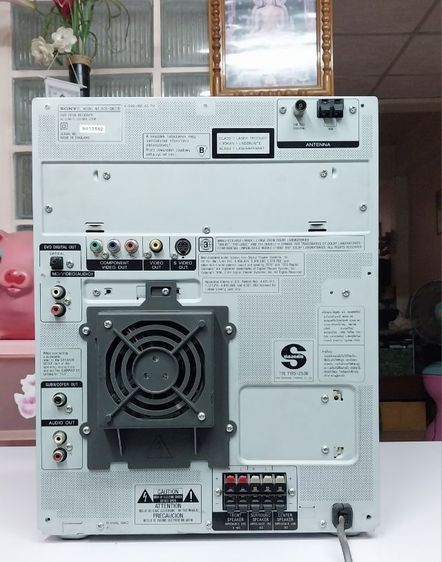 หัวเครื่อง Sony รุ่น gn77d รุ่นใหญ่ 4,600 วัตต์ ใช้เป็นภาคขยายฟังวิทยุรุ่นนี้ รับประกันเสียงเบสโหดและหนักมาก เครื่องละ 1990 โขทัย รูปที่ 2