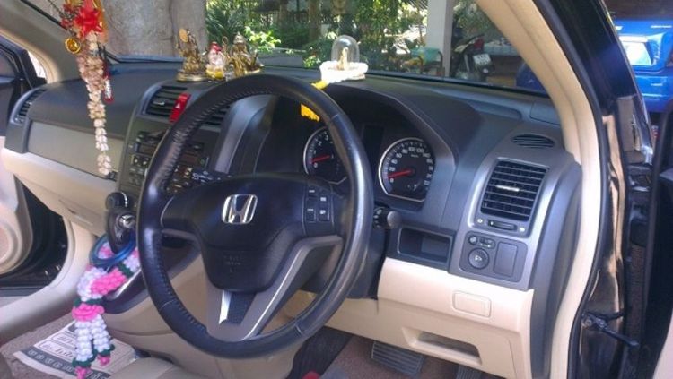Honda CR-V 2011 2.0 S Utility-car เบนซิน ไม่ติดแก๊ส เกียร์อัตโนมัติ ดำ รูปที่ 3
