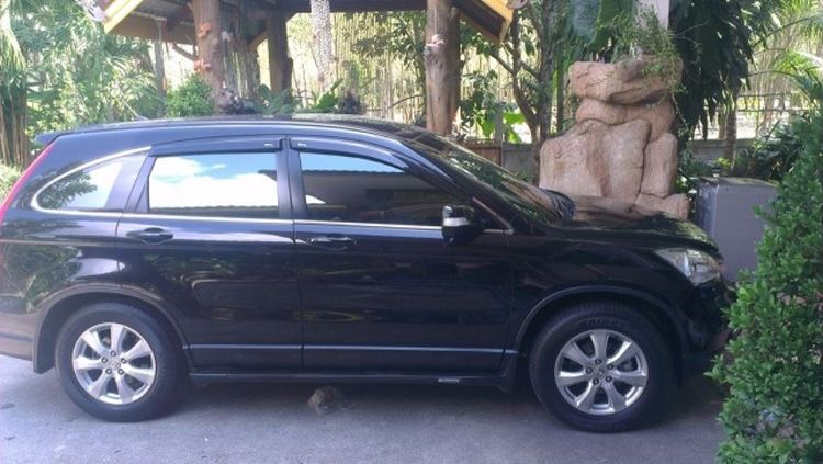 Honda CR-V 2011 2.0 S Utility-car เบนซิน ไม่ติดแก๊ส เกียร์อัตโนมัติ ดำ รูปที่ 4