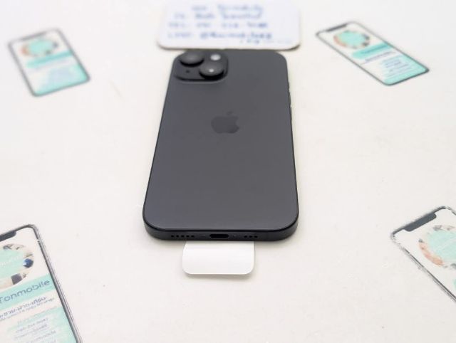 ขาย เทิร์น iPhone 15 128 Black ศูนย์ไทย ของใหม่มือ 1 แกะเช็ค ประกันเดิน รอบชาร์จ 0 รอบ อุปกรณ์ครบยกกล่อง เพียง 17,990 บาท ครับ  รูปที่ 6