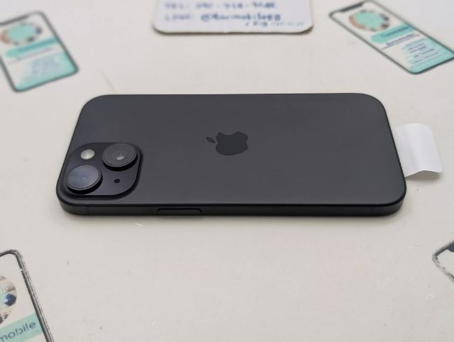 ขาย เทิร์น iPhone 15 128 Black ศูนย์ไทย ของใหม่มือ 1 แกะเช็ค ประกันเดิน รอบชาร์จ 0 รอบ อุปกรณ์ครบยกกล่อง เพียง 17,990 บาท ครับ  รูปที่ 3