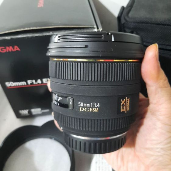 เลนส์ซิกม่า Sigma 50mm f1 4 เม้าท์ 43 หายาก สวยจัด ครบกล่อง รูปที่ 6