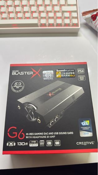 หูฟัง ลำโพง ไมโครโฟน Sound Blasterx g6