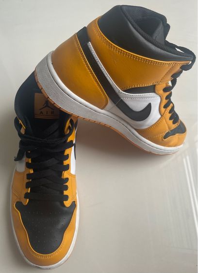 Air Jordan 1 High OG "Yellow Toe" (Taxi) ของแท้ รูปที่ 7