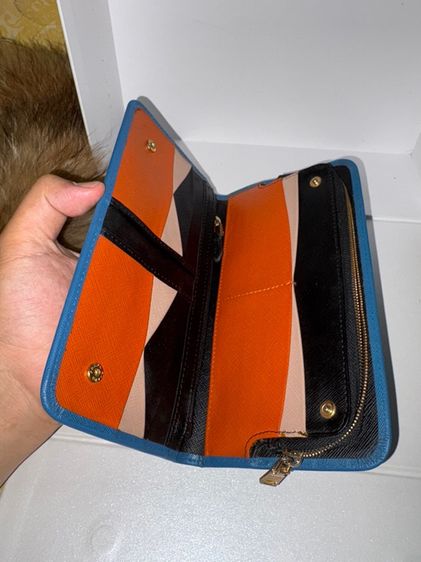 PRADA safiano traveller wallet  รูปที่ 5