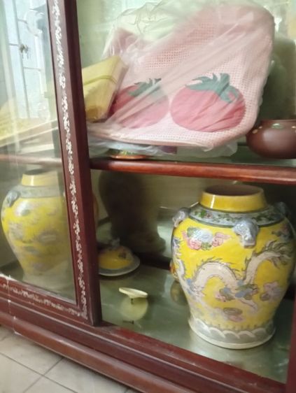 โถ เบญจรงค์ (ของเก่า) รูปที่ 5