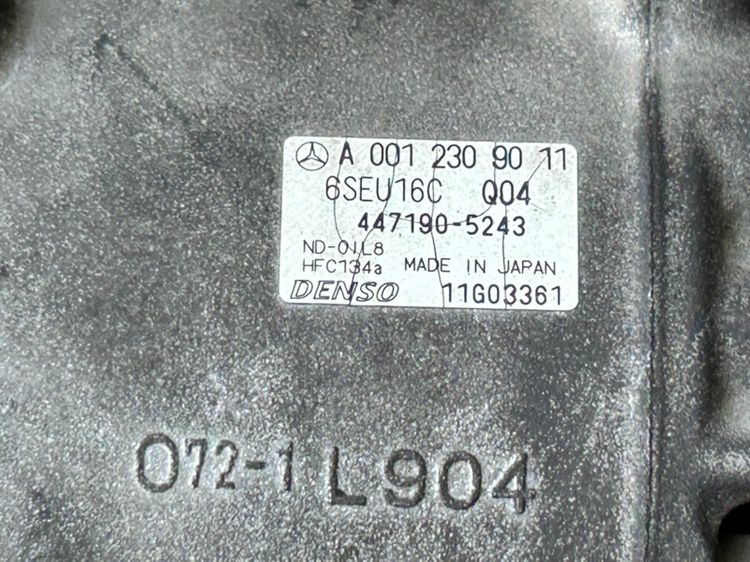 Benz A170 A200 W169 ไดร์ชาร์จ คอมแอร์ ของแท้ มือสอง รูปที่ 12