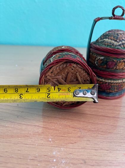 ตะกร้าจีนจิ๋ว โบราณเก่าสะสมS3 รูปที่ 14