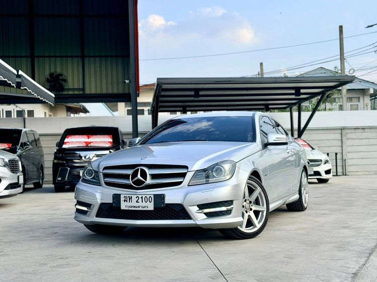 Mercedes-Benz C-Class 2012 C180 AMG Sedan เบนซิน ไม่ติดแก๊ส เกียร์อัตโนมัติ เทา รูปที่ 2