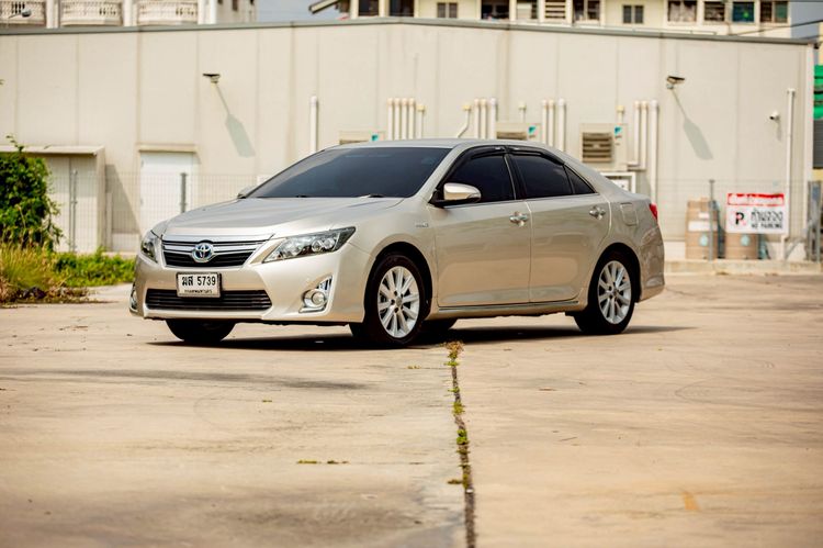 Toyota Camry 2012 2.5 HV Sedan เบนซิน ไม่ติดแก๊ส เกียร์อัตโนมัติ น้ำตาล รูปที่ 3