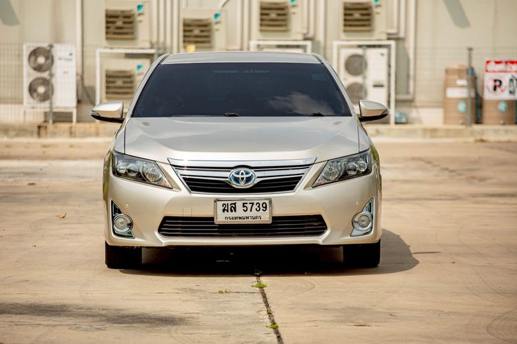 Toyota Camry 2012 2.5 HV Sedan เบนซิน ไม่ติดแก๊ส เกียร์อัตโนมัติ น้ำตาล รูปที่ 2
