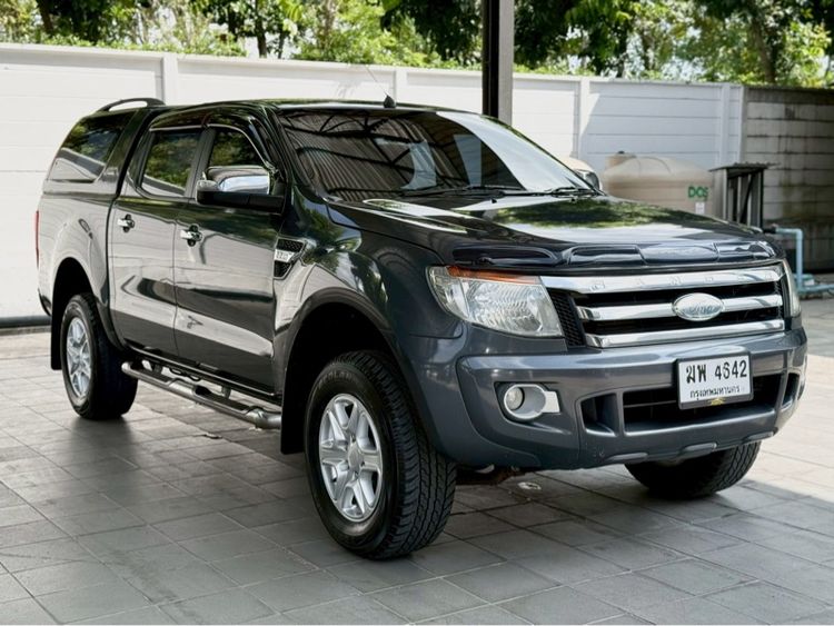 Ford Ranger 2012 2.2 Hi-Rider XLT Pickup ดีเซล ไม่ติดแก๊ส เกียร์อัตโนมัติ เทา รูปที่ 2