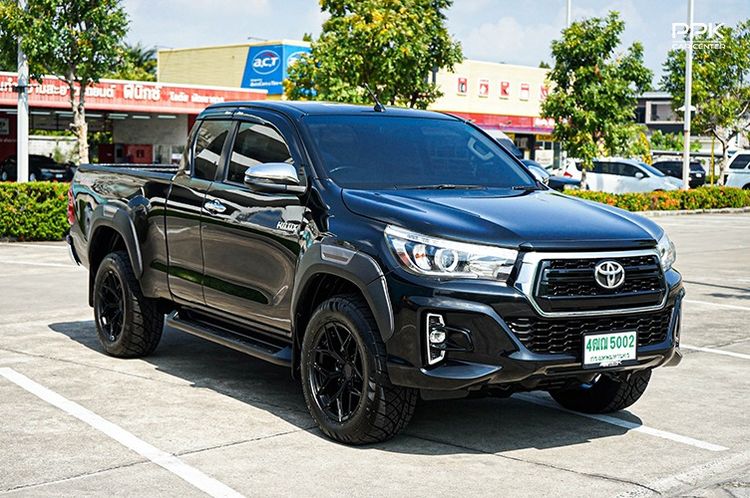 Toyota Hilux Revo 2018 2.4 Prerunner E Plus Pickup ดีเซล เกียร์ธรรมดา ดำ รูปที่ 3