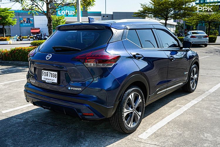 Nissan Kicks 2023 1.2 V Utility-car ไฮบริด เกียร์อัตโนมัติ น้ำเงิน รูปที่ 4