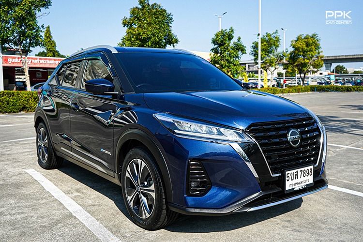 Nissan Kicks 2023 1.2 V Utility-car ไฮบริด เกียร์อัตโนมัติ น้ำเงิน รูปที่ 3