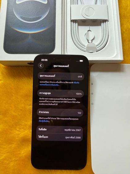 iPhone 16e-ดำใหม่มาก รูปที่ 3