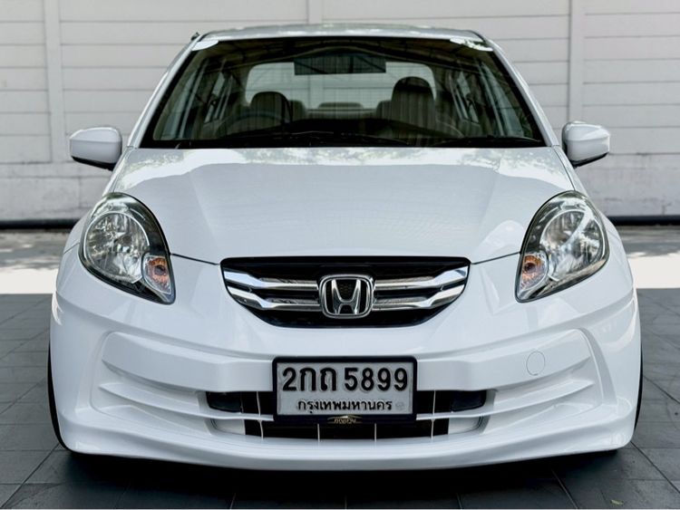 รถ Honda Brio 1.2 Amaze S สี ขาว