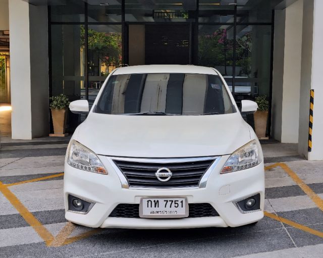Nissan Sylphy 2019 1.6 SV Sedan เบนซิน ไม่ติดแก๊ส เกียร์อัตโนมัติ ขาว รูปที่ 2