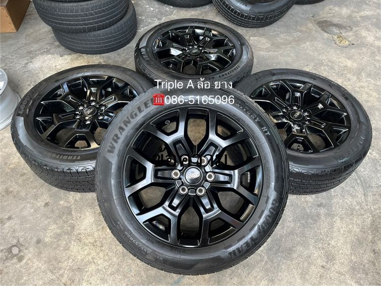 อื่นๆ อะลูมิเนียมอัลลอย 20" ✨ล้อแม็ก✨Ford Everest Next-Gen Sport ขอบ 20 สีดำแท้💯พร้อมยาง 255-55-20 GoodYear♨️ปี 24♨️