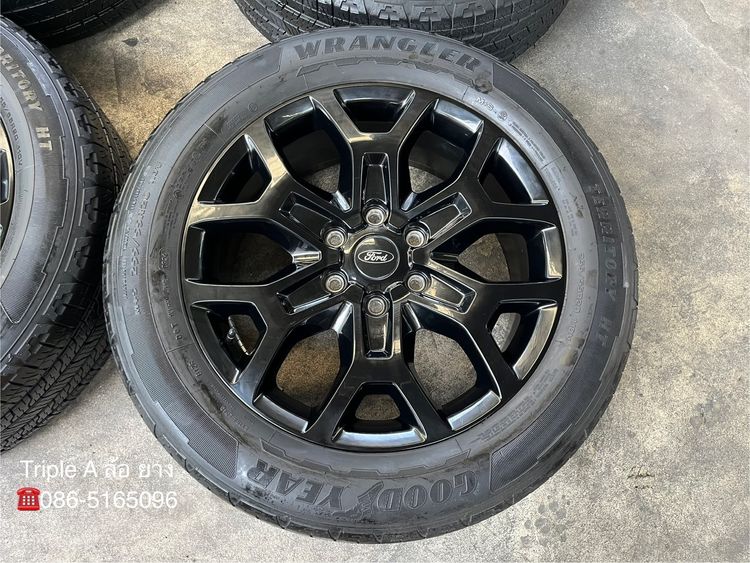 ✨ล้อแม็ก✨Ford Everest Next-Gen Sport ขอบ 20 สีดำแท้💯พร้อมยาง 255-55-20 GoodYear♨️ปี 24♨️ รูปที่ 3