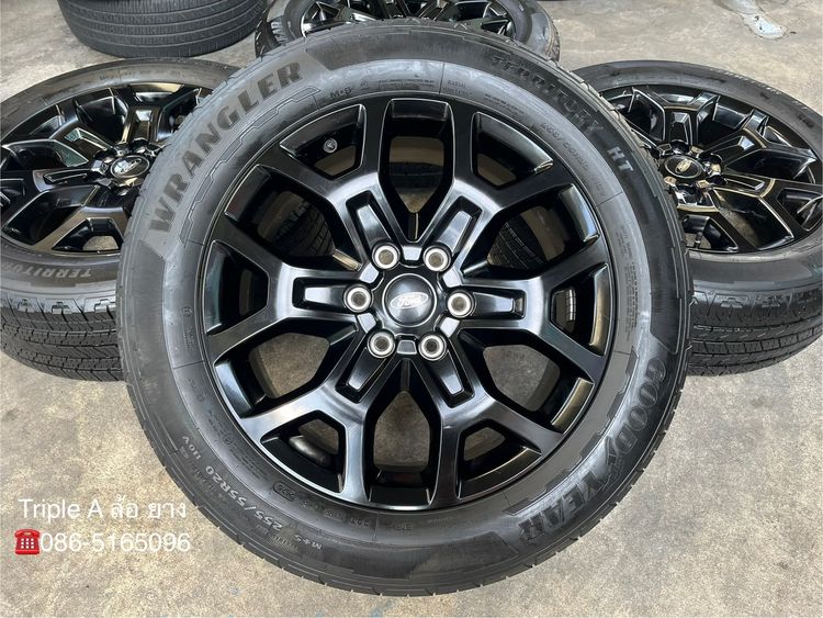 ✨ล้อแม็ก✨Ford Everest Next-Gen Sport ขอบ 20 สีดำแท้💯พร้อมยาง 255-55-20 GoodYear♨️ปี 24♨️ รูปที่ 2