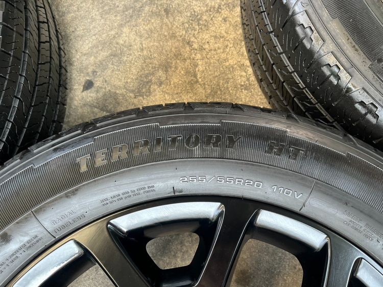 ✨ล้อแม็ก✨Ford Everest Next-Gen Sport ขอบ 20 สีดำแท้💯พร้อมยาง 255-55-20 GoodYear♨️ปี 24♨️ รูปที่ 8