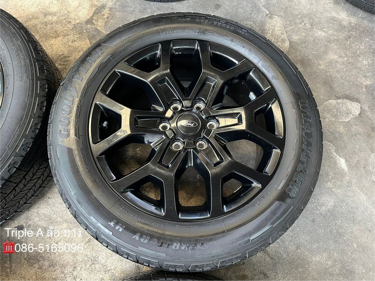 ✨ล้อแม็ก✨Ford Everest Next-Gen Sport ขอบ 20 สีดำแท้💯พร้อมยาง 255-55-20 GoodYear♨️ปี 24♨️ รูปที่ 5