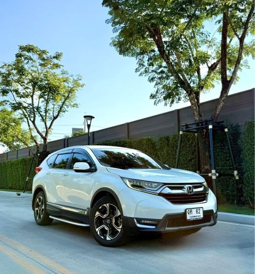 Honda CR-V 2019 2.4 EL 4WD Utility-car เบนซิน ไม่ติดแก๊ส เกียร์อัตโนมัติ ขาว รูปที่ 2