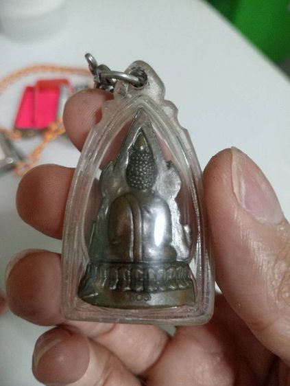 พระกริ่งชินราชหมื่อนยันต์กริ่ง2รู รูปที่ 2