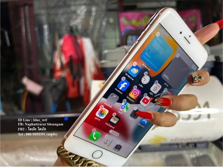 IPhone6s Plus ใช้งานปกติ ได้ทุกซิม แบตดี เครื่องเดิมๆ สภาพสวยตามรูป รูปที่ 5
