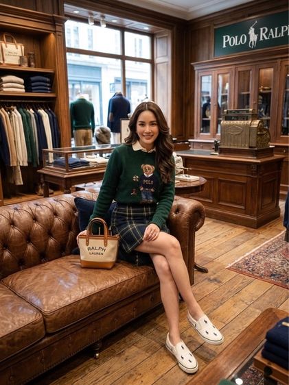 อื่นๆ ขาว อื่นๆ สลิปออน Polo Ralph แท้37