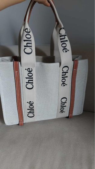 กระเป๋าถือ Chloe เป็นผ้า ทรง tote รูปที่ 2