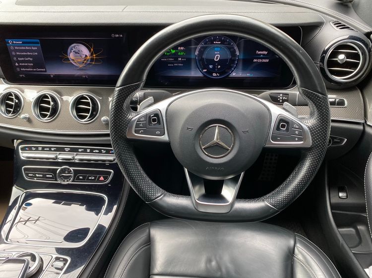 Mercedes-Benz E-Class 2019 E350 AMG Sedan ปลั๊กอินไฮบริด (PHEV) ไม่ติดแก๊ส เกียร์อัตโนมัติ เทา รูปที่ 3