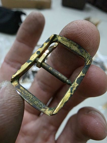 หัวสาย Omega ทองสวยหายาก รุ่นเก่าเดิมๆ ของเก่าเก็บ ขายตามสภาพ ตอก Omega พร้อมส่งครับ รูปที่ 7