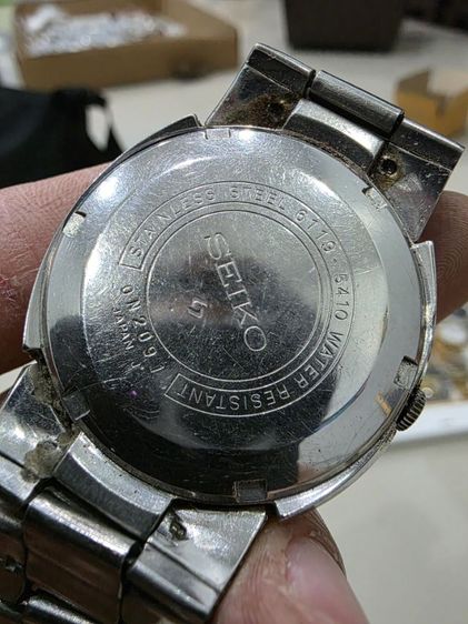 นาฬิกา Seiko ของใหม่เก่าเก็บ เดิมๆ สวยหายาก รุ่นเก่า ขายตามสภาพ เดินปกติ พร้อมส่งครับ รูปที่ 6